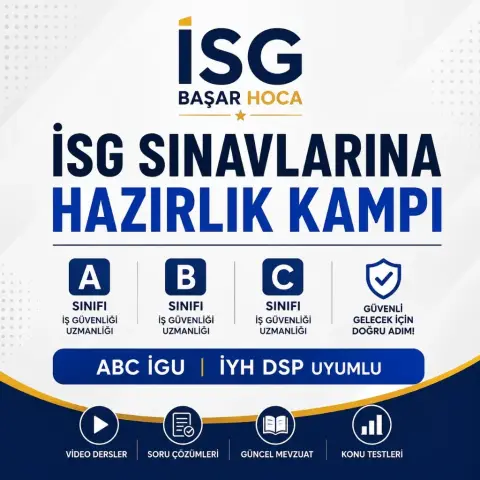 İSG Sınavlarına Hazırlık Kampı 2026 Aralık | İSG Başar Hoca