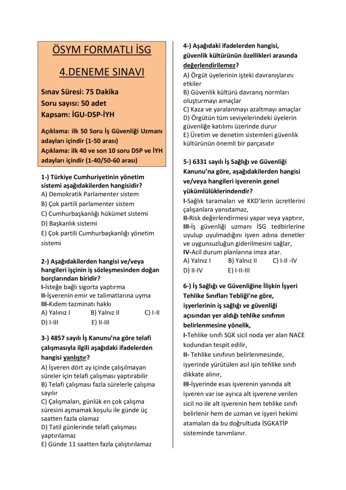 İSG Konu Kitabı - Soru Bankası - Özet Kitap - Görsel 9
