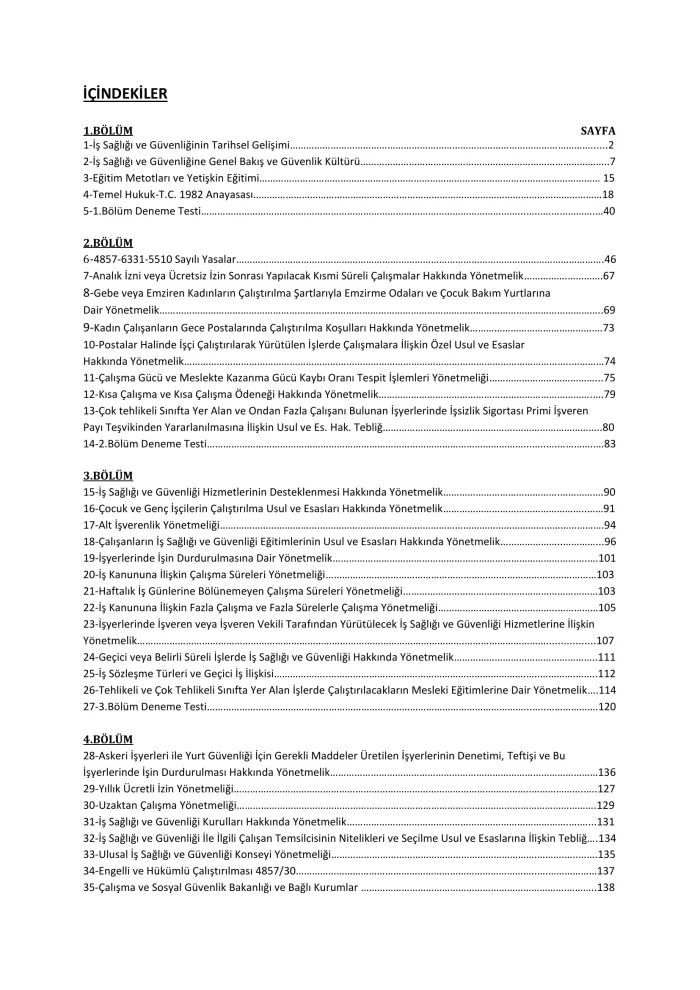 İSG Konu Kitabı - Soru Bankası - Özet Kitap - Görsel 3