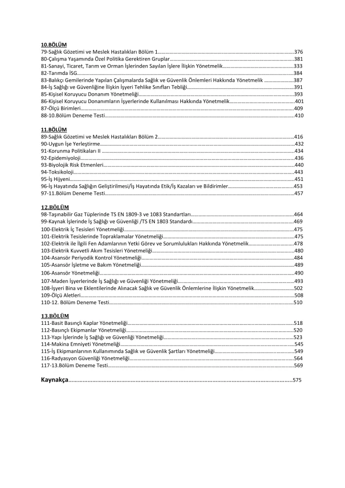 İSG Konu Kitabı - Soru Bankası - Özet Kitap - Görsel 5